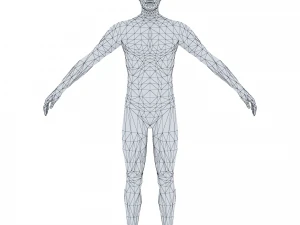 man 67 -with 250 animations 3D Model