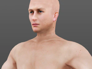 man 68 -with 250 animations 3D Model
