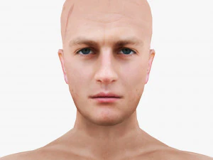 man 68 -with 250 animations 3D Model