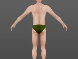 man 68 -with 250 animations 3D Model