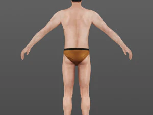 man 69 -with 250 animations 3D Model
