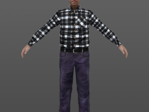 man 1 to 5 3D Модель