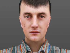 man 1 to 5 3D Model