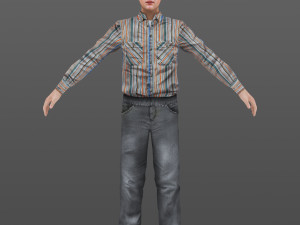 man 1 to 5 3D Модель