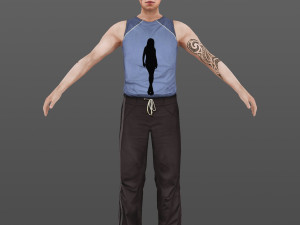 man 11 to 15 3D Model