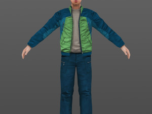 man 11 to 15 3D Model