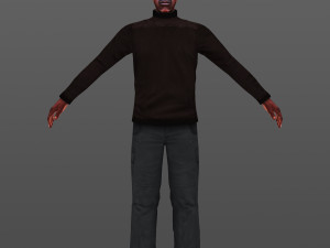 man 11 to 15 3D Model