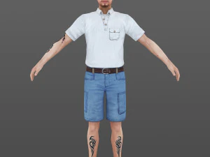 man 16 to 20 3D Model