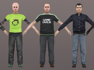 man 21 to 25 Modelo 3D