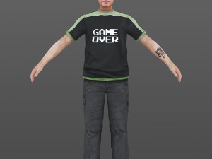 man 21 to 25 Modelo 3D
