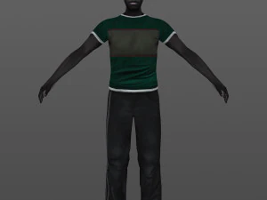 man 21 to 25 3D Model
