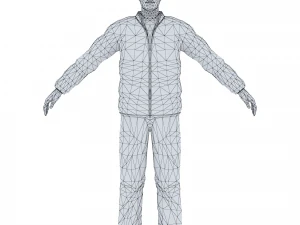 man 21 to 25 3D Model