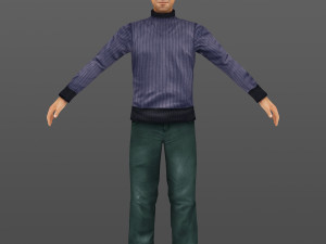 man 26 to 30 3D Model