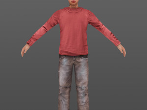 man 26 to 30 3D Model