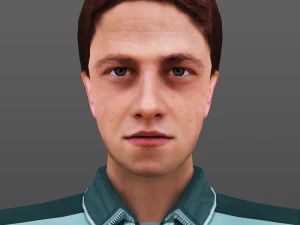 man 31 to 35 3D Model