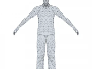 man 31 to 35 3D Model