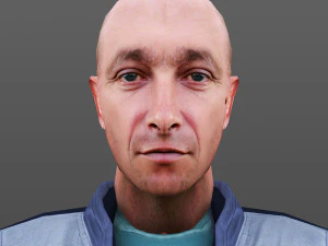 homem de 36 a 40 Modelo 3D