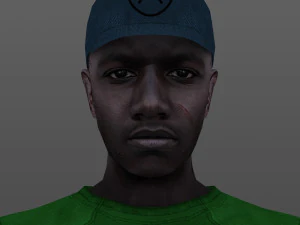 homem de 36 a 40 Modelo 3D