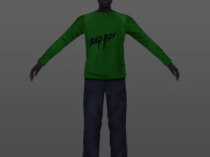 homem de 36 a 40 Modelo 3D