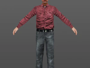 man 46 to 50 3D Model