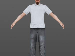 man 46 to 50 3D Model