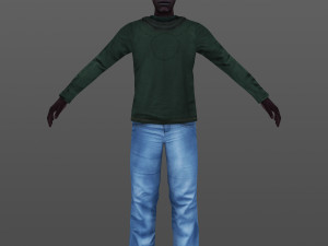 man 46 to 50 3D Model