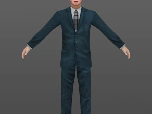 man 51 to 55 3D Model