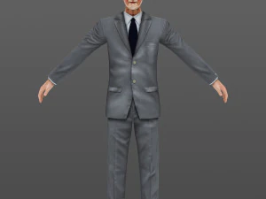 man 51 to 55 3D Model