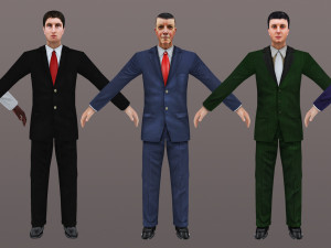 man 56 to 60 3D Model