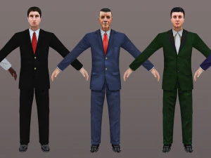 man 56 to 60 3D Model