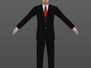 man 56 to 60 3D Model