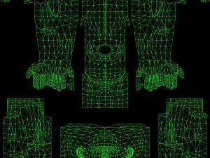 man 61 to 65 3D Model