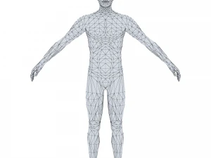 man 61 to 65 3D Model