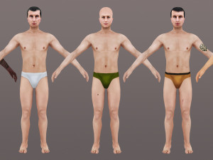 man 66 to 70 Modèle 3D