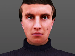 man 1 to 20 3D Model