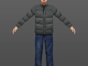 man 21 to 40 3D Model