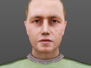 man 21 to 40 3D Model