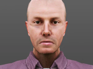 man 21 to 40 3D Model