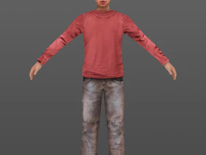 man 21 to 40 3D Model