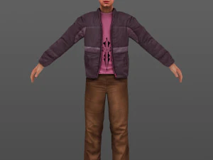 man 21 to 40 3D Model