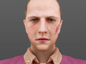 man 21 to 40 3D Model