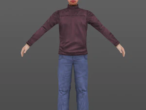 man 21 to 40 3D Model