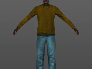 man 21 to 40 3D Model