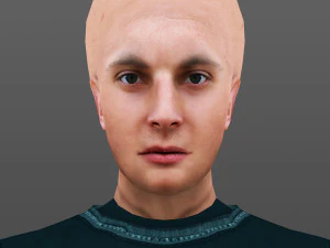 man 41 to 60 3D Model