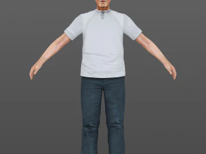 man 36 to 70 3D Model