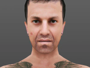 man 36 to 70 3D Model