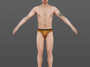 man 36 to 70 3D Model