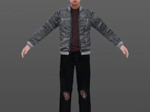 man 1 to 70 Model 3D