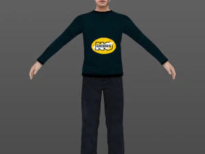 man 1 to 70 3D Model