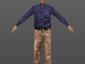 man 1 to 70 3D Model